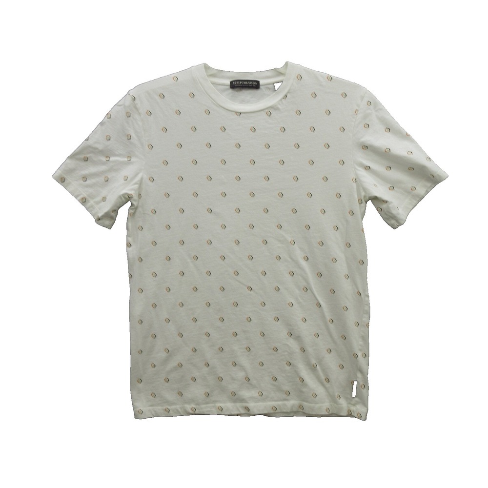 Scotch & Soda Mens T-Shirt Medium Amsterdam Couture Short Sleeve 100% Cotton